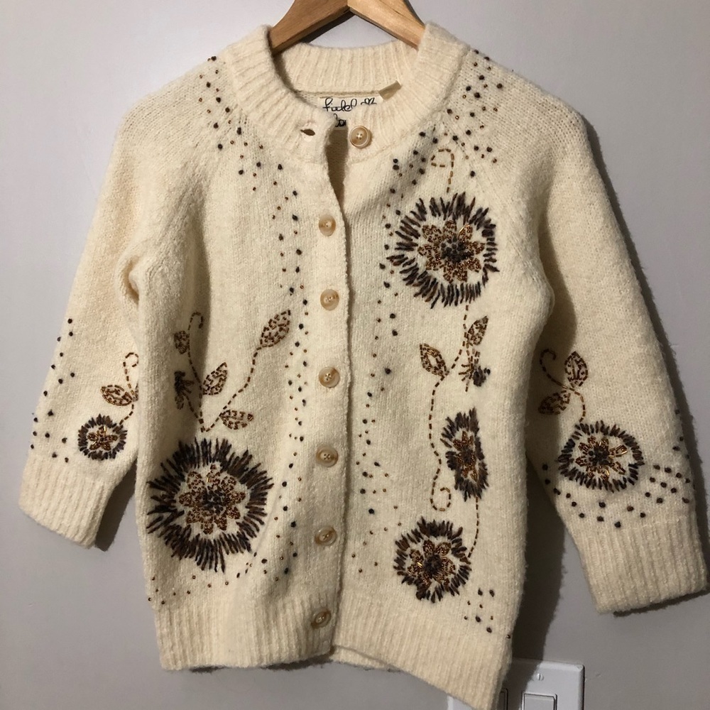 Anthropologie field flower sweater-NWOT - Picture 4 of 8